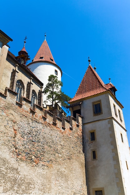 Château médiéval historique de Krivoklat en République Tchèque