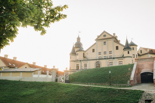 Château médiéval de Nesvizh, région de Minsk, Biélorussie.Château de Nesvizh