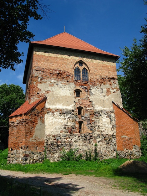 Le château médiéval de Trakai Lituanie