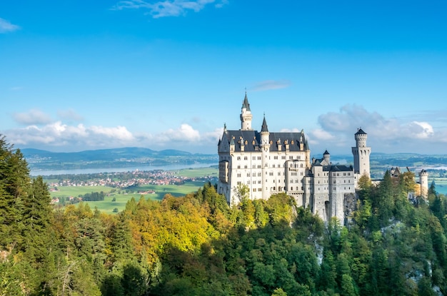 Château de Neuschwanstein en Allemagne