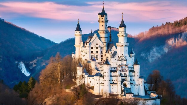 Photo le château de neuschwanstein