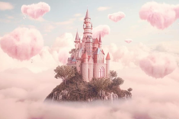 Un château sur un nuage