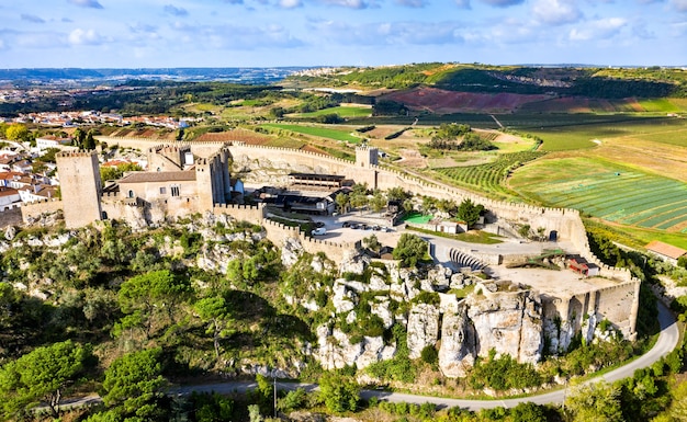 Château d'Obidos, une ville médiévale fortifiée dans la région d'Oeste au Portugal