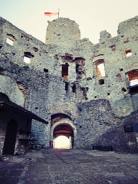 Photo château d'ogrodzieniec pologne