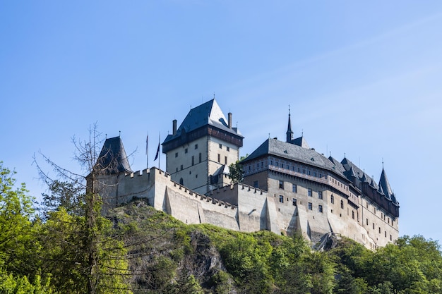 Château royal gothique de Karlstejn en République tchèque