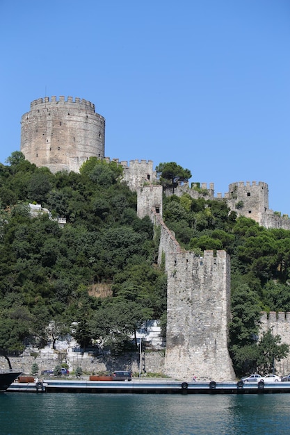 Château de Rumelian dans la ville d'Istanbul