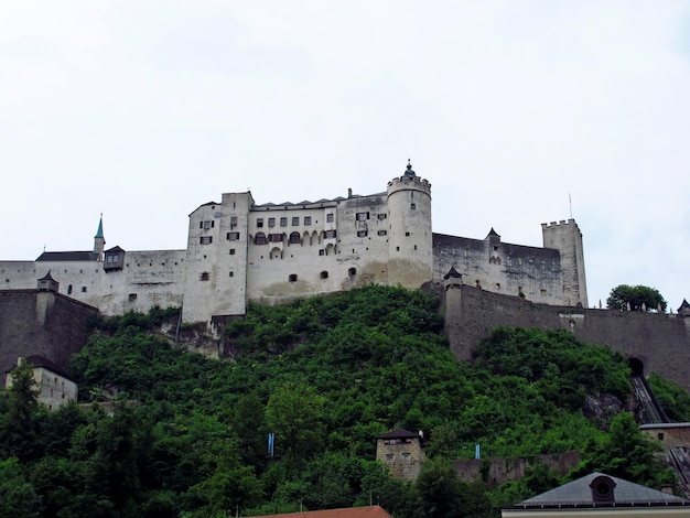 Le château de Salzbourg, Autriche