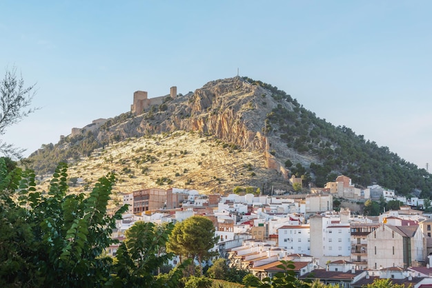 Photo château de santa catalina et colline de santa cataline jaen espagne