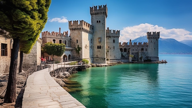 Le château de Scaliger à Sirmione