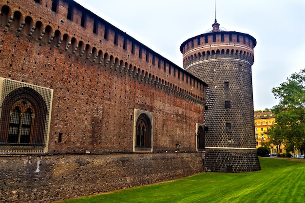 Château Sforzesco, Milan Italie