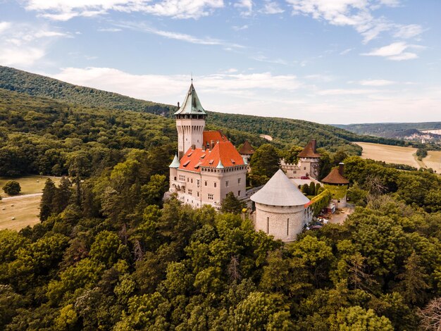 Photo château de smolenice petites carpates slovaquie région de trnava
