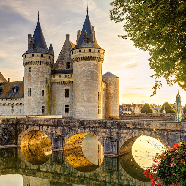 Le château de SullysurLoire à suset France