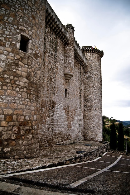 Château de Torija en Espagne, édifice médiéval.