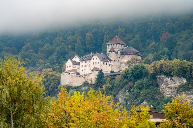 Le château de Vaduz au Liechtenstein