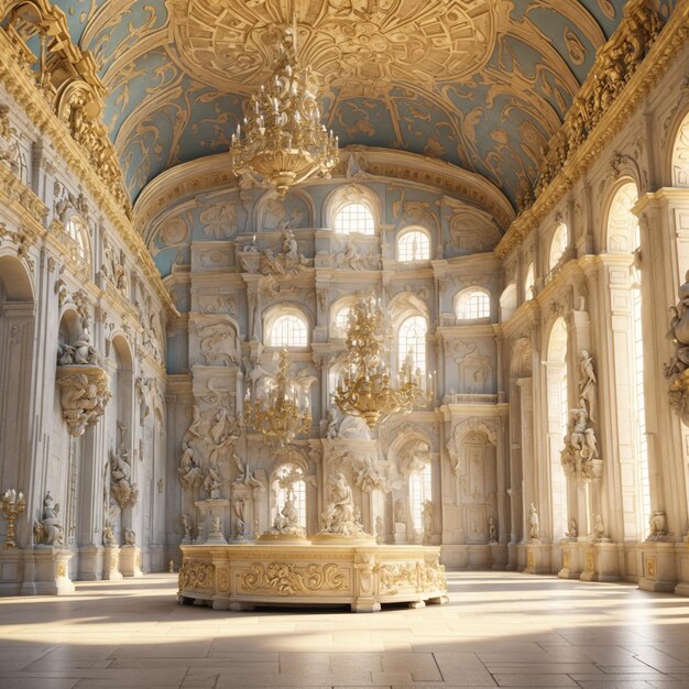 Château de Versailles en rendu 3D