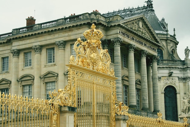 Photo le château de versailles