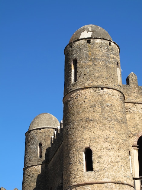 Le château de la ville de Gondor, Ethiopie