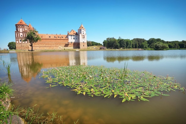 Château en ville Mir de Biélorussie Château médiéval de Mir