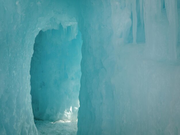 Châteaux de glace de Silverthorne, Colorado.