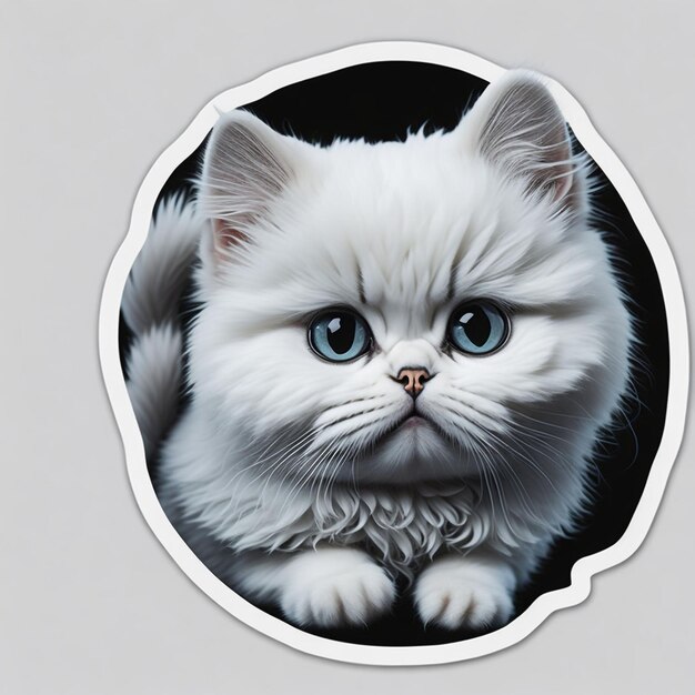 Chaton Mignon Bébé Chat Sticker