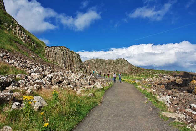 La Chaussée des Géants, Norten Irlande, Royaume-Uni