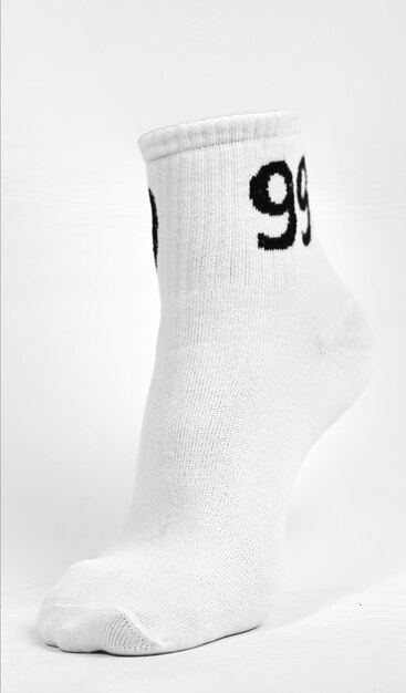 Chaussettes pour hommes isolés sur fond blanc