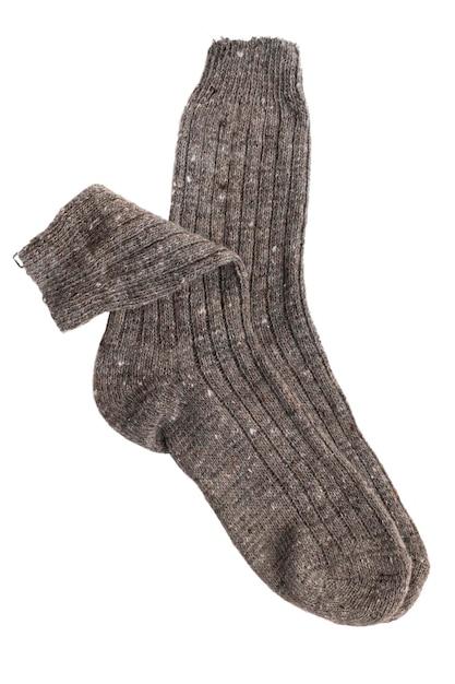 Chaussettes en tricot isolées