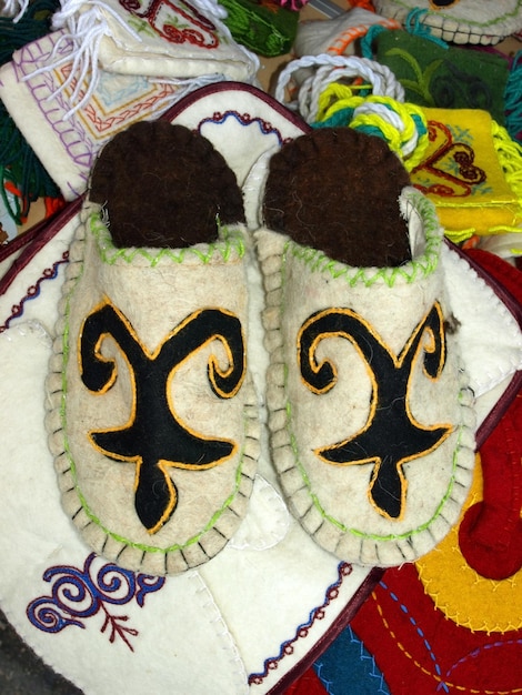 Chaussons kazakhs