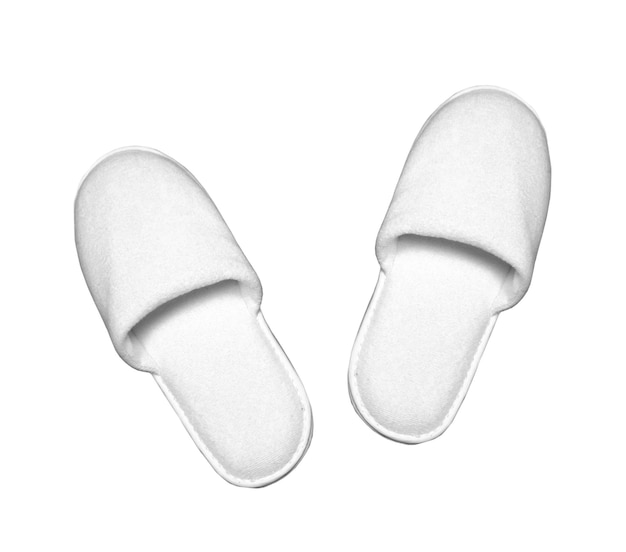 Chaussons de maison décontractés blancs