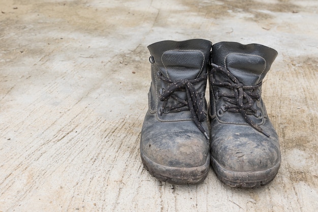 Chaussure de sécurité en cuir