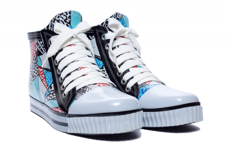 Photo chaussures en caoutchouc pour femmes