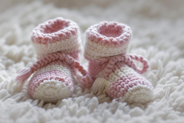 chaussures d'enfants tricotées en laine naturelle fabriquées à la main chaleur et confort pour les nouveau-nés