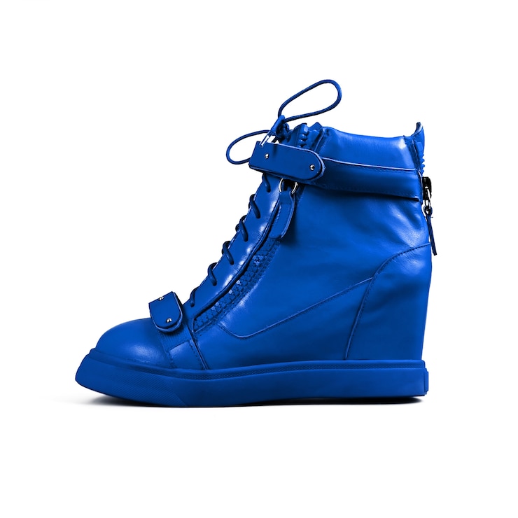 Photo chaussures femmes bleues