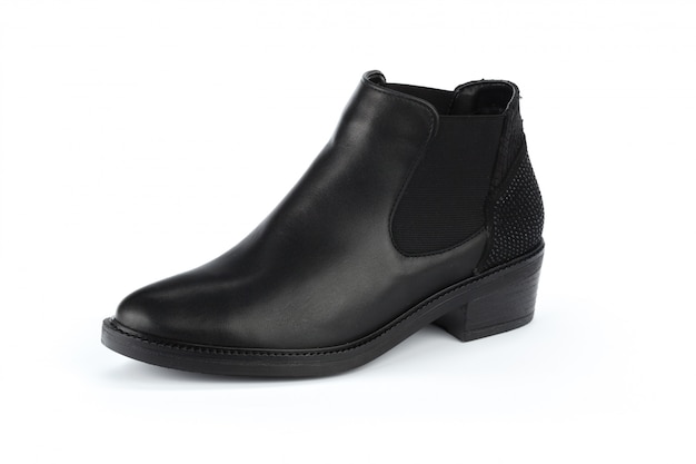 Chaussures hommes bottes isolés sur blanc