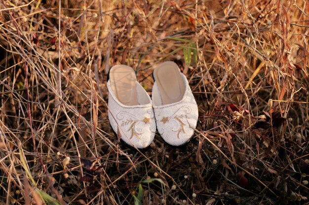 Chaussures de mariage marron luxueuses