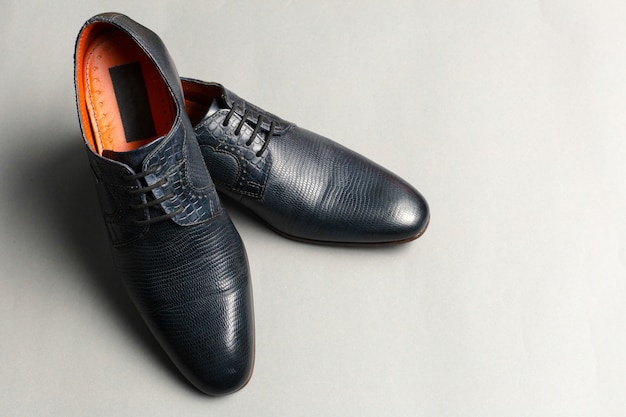 Chaussures pour hommes en cuir