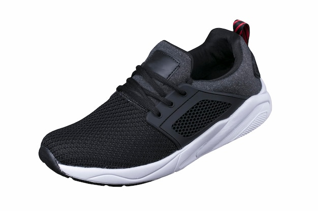 Chaussures de sport Baskets noires en tissu