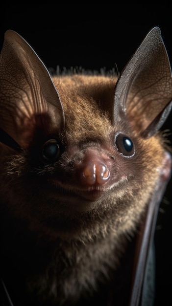 Une chauve-souris avec un gros nez