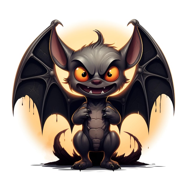 La chauve-souris d'Halloween