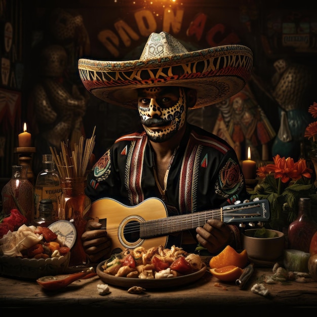 Chavira Mexicana e um symbole utilisé le rituel du non