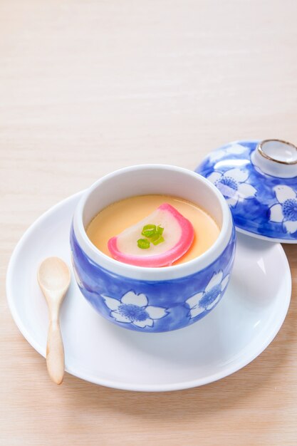 Chawanmushi, œuf cuit à la vapeur japonais