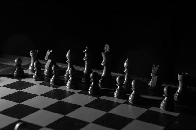 Échecs sur le jeu d'échecs