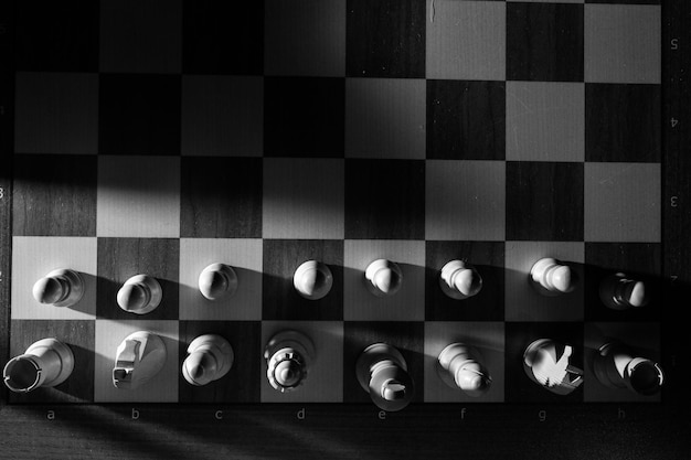 Échecs sur le jeu d'échecs