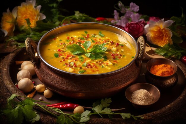 Photo chef johns mulligatawny soup cuisine indienne photo