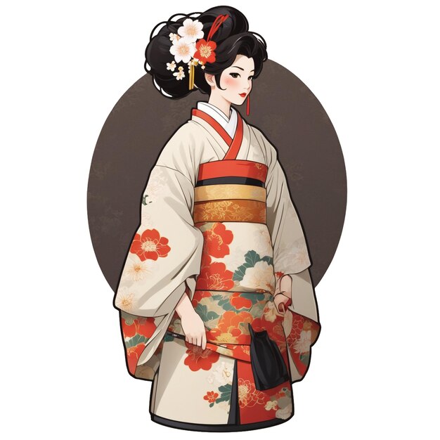 Le chef de kimono.