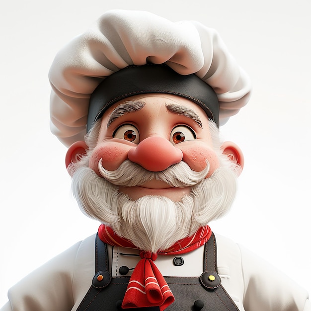 un chef de lego avec un chapeau de chef et un chopeau de chef