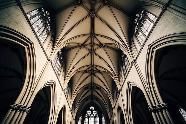 Un chef-d'œuvre majestueux en forme d'arche de cathédrale.