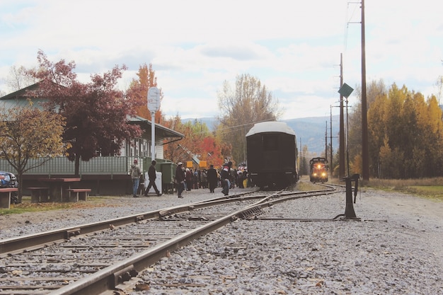 Photo chemin de fer