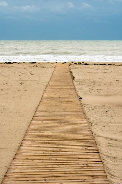 Chemin vers la mer