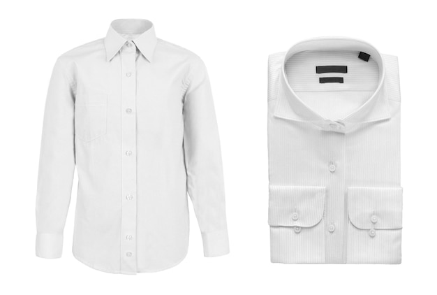 chemise blanche à manches longues